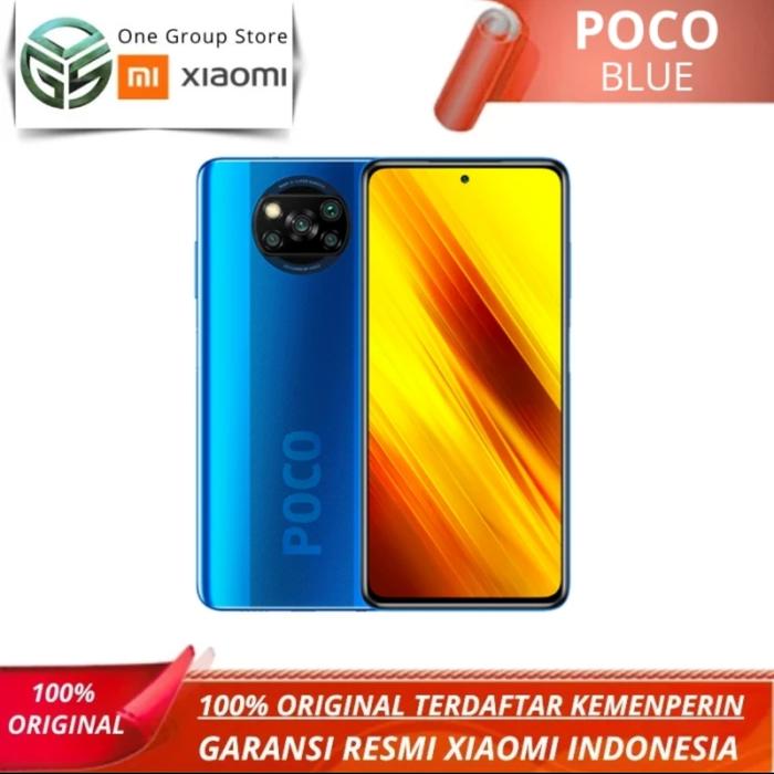 Gambar XIAOMI POCO X3 8/128GB NFC GARANSI RESMI TAM INDONESIA - Biru dari One Group Store undefined Tokopedia