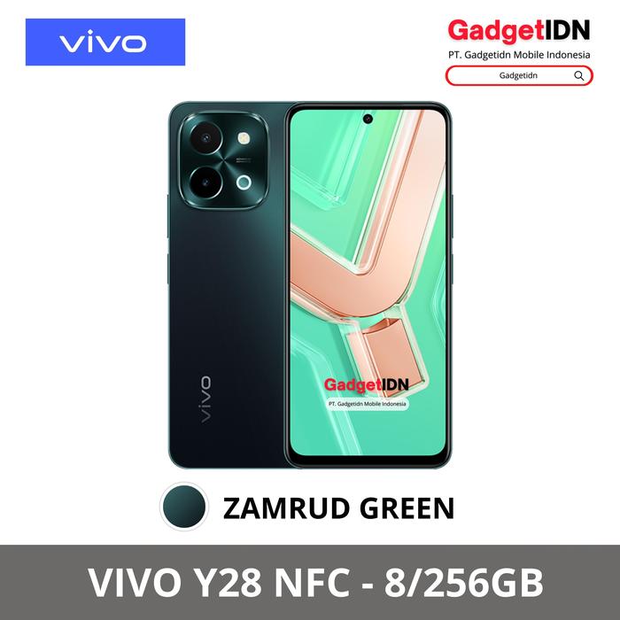 Gambar VIVO Y28 NFC 8/256GB ( + 8GB EXTENDED RAM ) GARANSI RESMI VIVO - 8/256GB - GREEN, FREE 25 BONUS dari GadgetIDN undefined Tokopedia