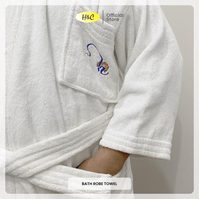 Gambar H&C - Bath Robe Kimono Mandi Handuk Hotel Premium All Size - Handuk dari H&C Official Store undefined Tokopedia