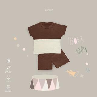 Gambar KL-Keola Setelan Le Cirque Usia 1 – 6 Tahun / Setelan Oblong Pendek - German Brown, 5T dari KEOLA undefined Tokopedia