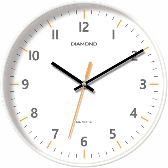 Gambar Jam Dinding Diamond Dekorasi Rumah 2502-28 - White-White dari Homeklik Living undefined Tokopedia