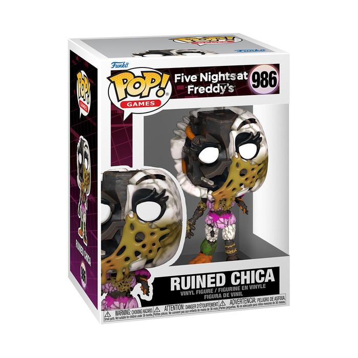 Gambar Funko Pop Five Nights at Freddy's Ruined Roxy Chica Eclipse FNAF - Ruined Chica dari Irene Toys & Hobbies undefined Tokopedia