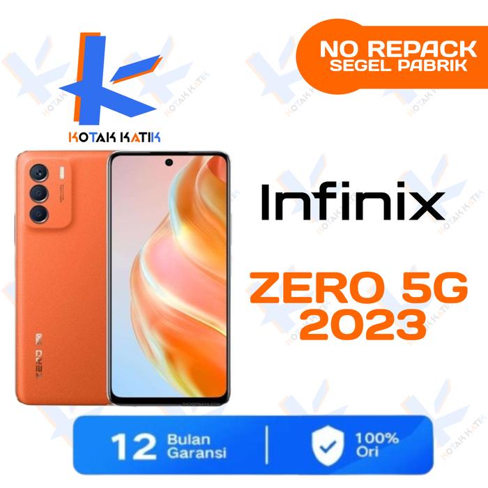 Gambar INFINIX ZERO 5G 2023 8/256 GB DIMENSITY 920 5G - GARANSI RESMI - Coral Orange dari KotakKatik undefined Tokopedia