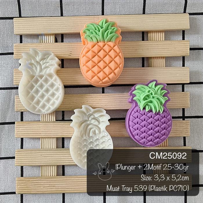 Gambar Cetakan Nastar Nanas Mini CM2509 25g Mooncake Nenas kecil - 2MOTIF CM25092 dari MOONCAKELY undefined Tokopedia