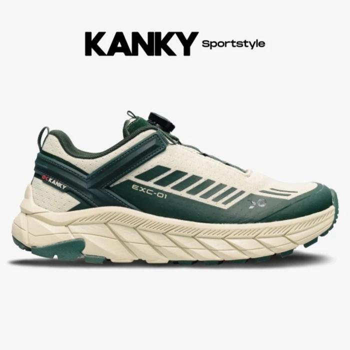 Gambar kanky sportstyle exc 01 Sepatu Sport Style Casual Pria Wanita Original - Beige Green, 45 dari CIOSTORE.I6 undefined Tokopedia