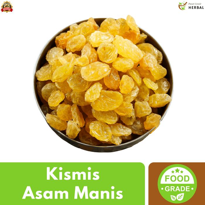 Gambar Kismis Arab Golden Raisins 1Kg Asam Manis Hitam Mix Simin Mutiara 1 Kg Premium Oleh Haji Dan Umroh - Asam Manis, 500 Gram dari Pusat Grosir Herbal Official undefined Tokopedia