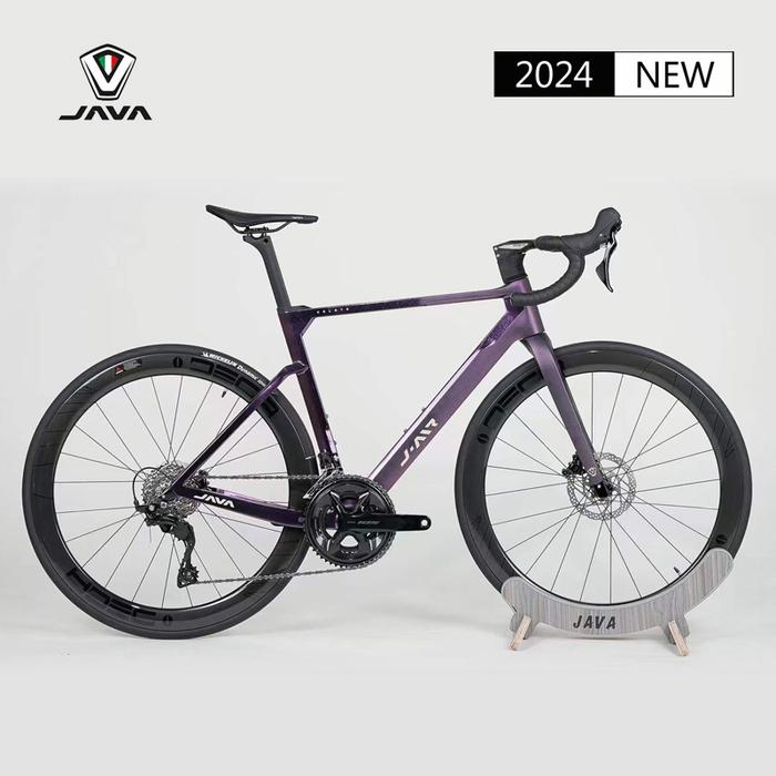 Gambar JAVA J-AIR VOLATA 2024 SHIMANO R7120 24 SPEED FULL HYDRAULIC FULL CARBON - Hitam Ungu, 55 dari SUNCITY13 undefined Tokopedia