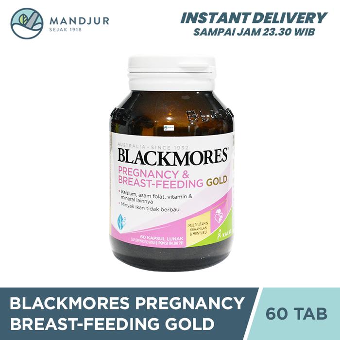 Gambar Blackmores Pregnancy & Breastfeeding Gold - Isi 60 Kapsul dari Apotekmandjurofficial undefined Tokopedia