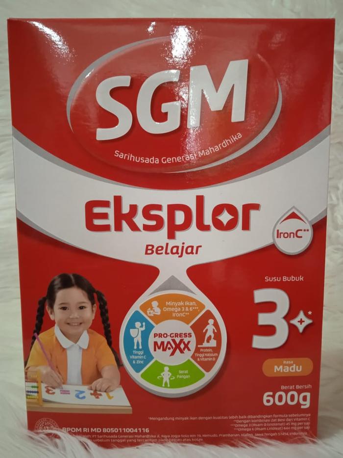 Gambar SGM Eksplor 3+ Madu 150gr/400gr/600gr/900gr - 150gr dari Laris Swalayan Temanggung undefined 4 Tokopedia