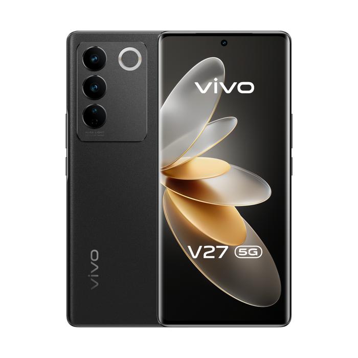 Gambar HP VIVO V27 5G 8/256 GB - VIVO V 27 5G RAM 8 GB ROM 256 GB GARANSI RESMI - Hitam dari wahana hp undefined Tokopedia
