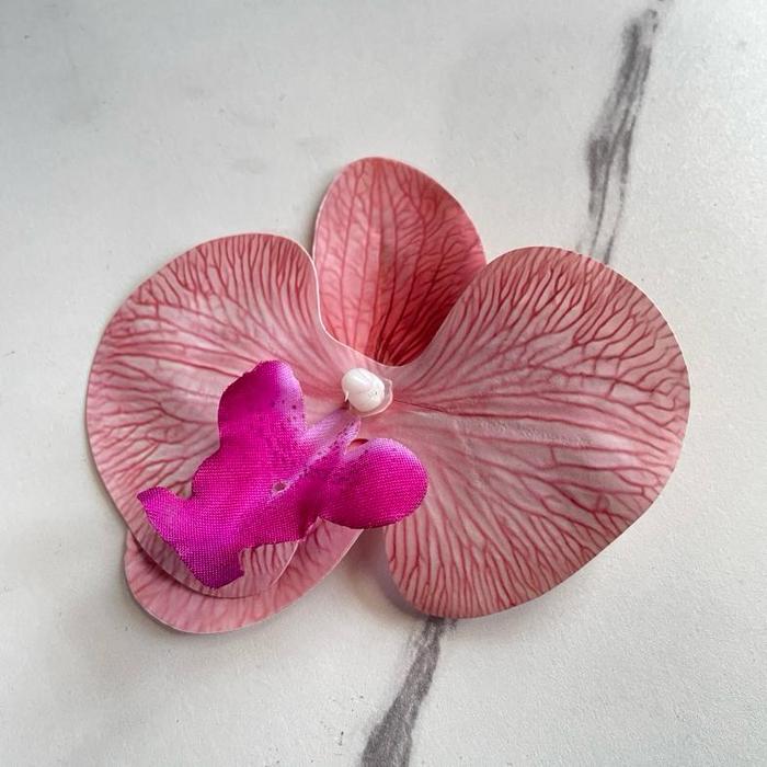 Gambar Kepala Bunga Artificial Anggrek Orchid Latex untuk Dekorasi Mahar - Biru ungu dari hannashop33 undefined 3 Tokopedia