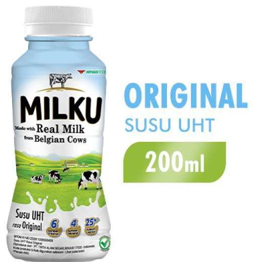 Gambar MILKU Susu UHT 200ml - Cokelat dari Grand Bazaf undefined 4 Tokopedia