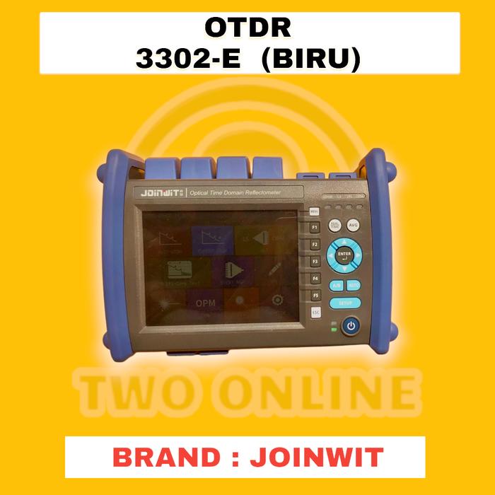 Gambar OTDR JOINWIT JW3302 E optical time domain reflectometer jw 3302 E - Biru dari Two Online undefined Tokopedia