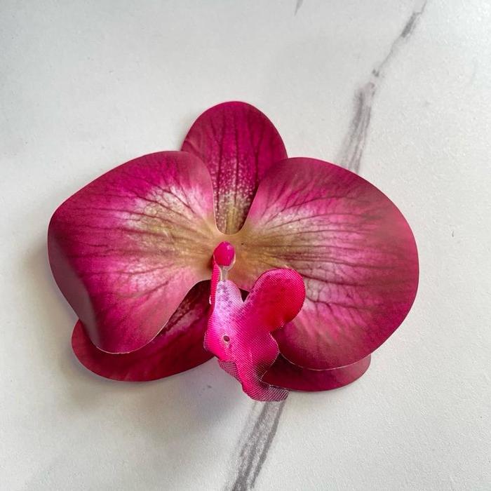 Gambar Kepala Bunga Artificial Anggrek Orchid Latex untuk Dekorasi Mahar - Biru ungu dari hannashop33 undefined 2 Tokopedia
