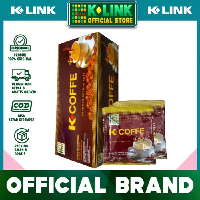 Gambar K COFFE 4 IN 1 KOPI K LINK EKSTRAK GINSENG ORIGINAL dari K-LINK ONLINE SHOP_NEW undefined Tokopedia