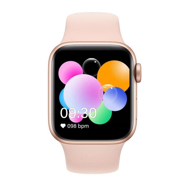 Gambar Jam Tangan Smartwatch Pria dan Wanita Bisa Untuk Android dan IOS - Merah Muda dari Digita Merchant undefined Tokopedia