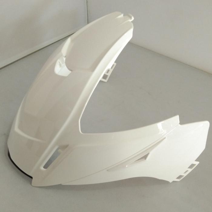 Gambar Peak/Pet/Topi Helm Zeus ZS-613C - White dari Bike Master undefined Tokopedia