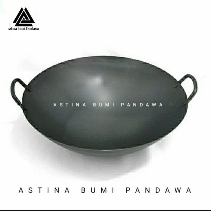 Gambar Wajan Custom 60 cm tebal 3 mm dari astina bumi pandawa undefined Tokopedia
