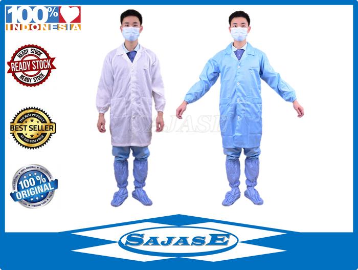 Gambar Baju Seragam Kerja Lengan Panjang Antistatic Baju Clean Room esd smock Jas lab Antistatic murah - BAJU/SMOCK dari SAJASE undefined Tokopedia