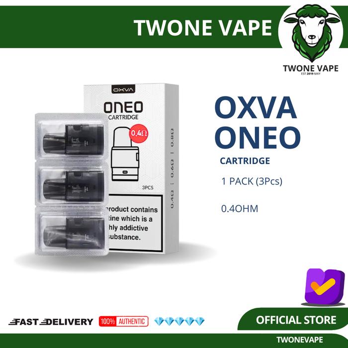 Jual Oxva Oneo Cartridge Authentic PER PACK - 1 PACK / 3 PCS - 0.6OHM -  Kota Administrasi Jakarta Selatan - Twoneofficial | Tokopedia