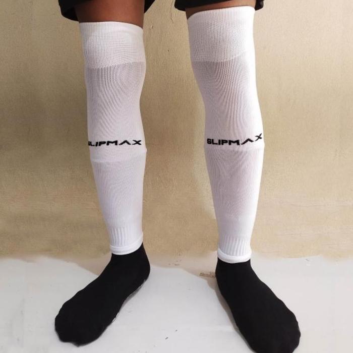 Gambar Diskon Kaos Kaki Sambung Bola Merk Slipmax| Kaos Kaki Sambung Olahraga Bola Futsal| Kaos Kaki Sambung - Putih dari Saktif Collect undefined 4 Tokopedia