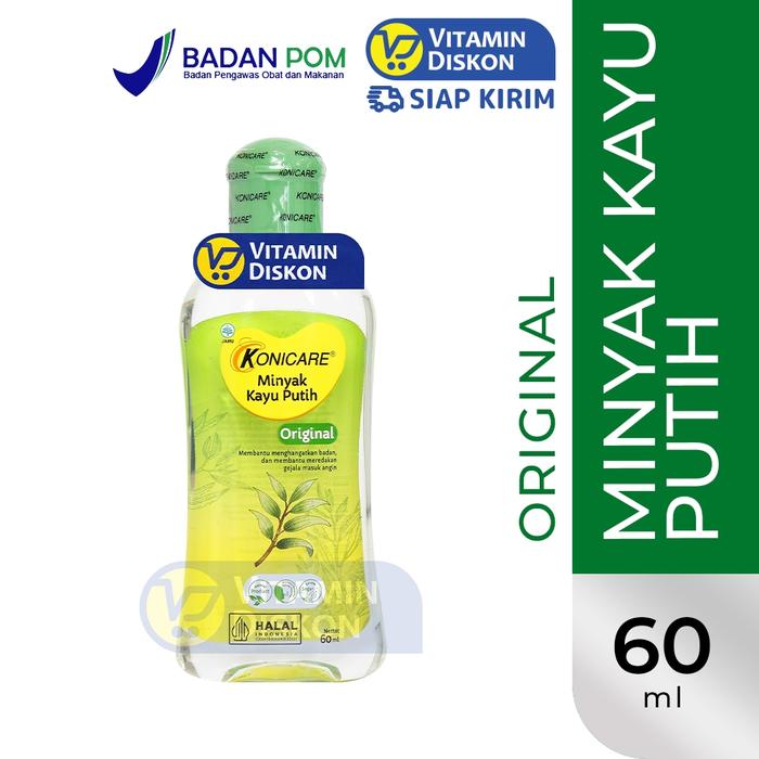Gambar KONICARE MINYAK KAYU PUTIH - 125 ML - 60ML dari VitaminDiskon undefined 5 Tokopedia