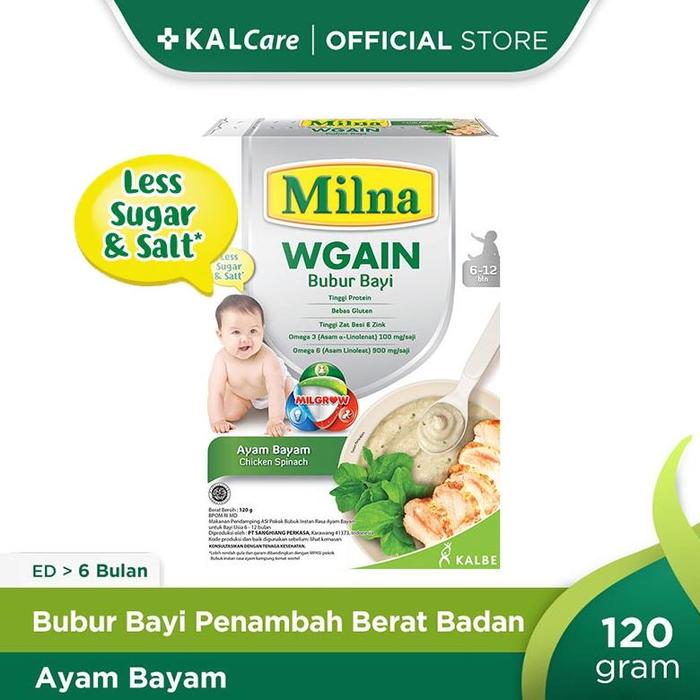 Gambar Milna Bubur Bayi 6+ WGAIN MPASI Ready..!! - Ayam Bayam dari Rumahsiinggah undefined 5 Tokopedia