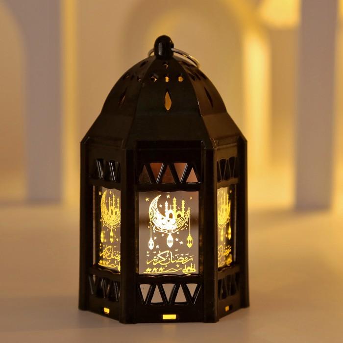 Gambar Lentera Kubah Idul Fitri Kado Lampu LED Masjid Dekorasi Lebaran Murah - LC1621 HITAM dari MadisonShop undefined Tokopedia