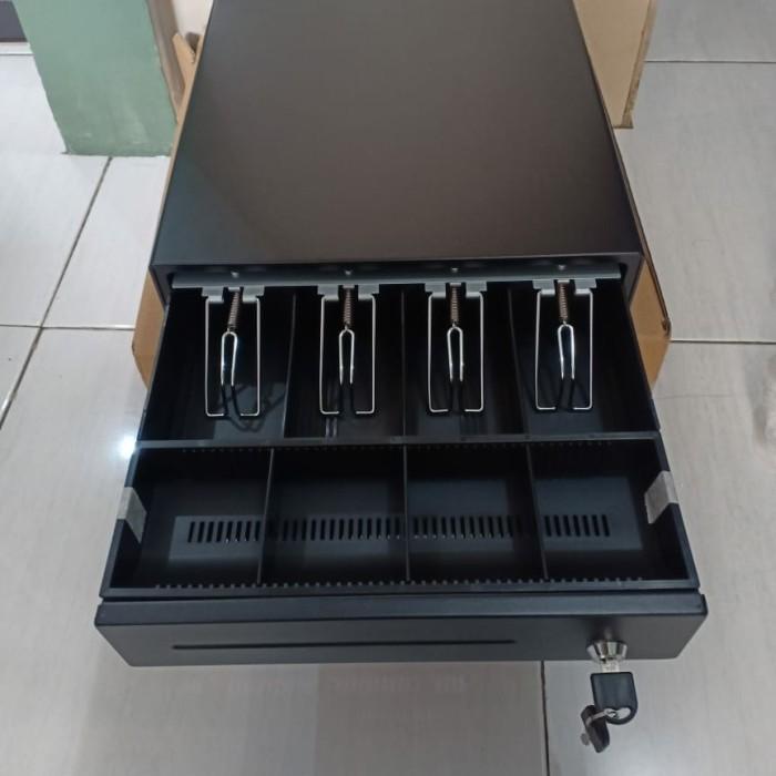 Gambar IWARE Cash Drawer CD330 Laci Uang Laci Kasir Mini CD-330 CD330 4 Slot - CD330B dari ATI OFFICIAL STORE undefined Tokopedia