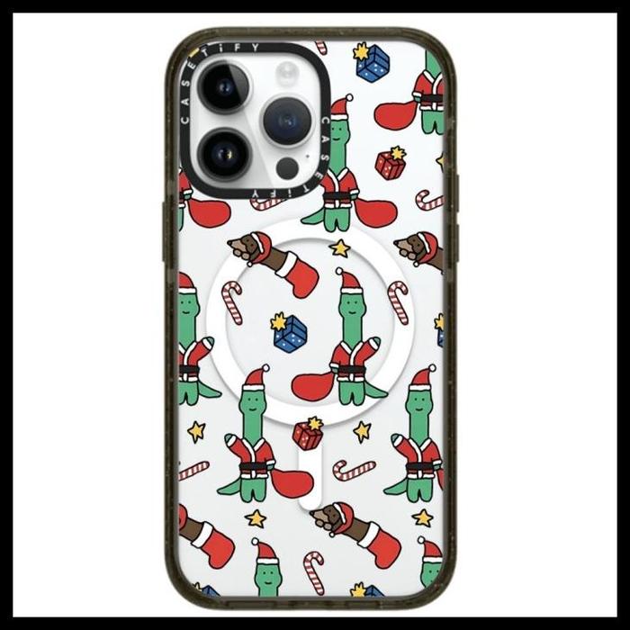 Gambar [Pre-Order] Tify Magnetic Dino Christmas Case Iphone 11 - 15 Pro Max - C dari mayashoz undefined Tokopedia
