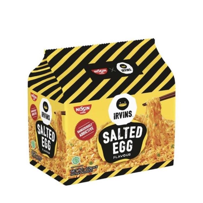 Gambar Nissin Irvin Instant Noodle Salted Egg pcs - Original dari Toserba Rice undefined Tokopedia