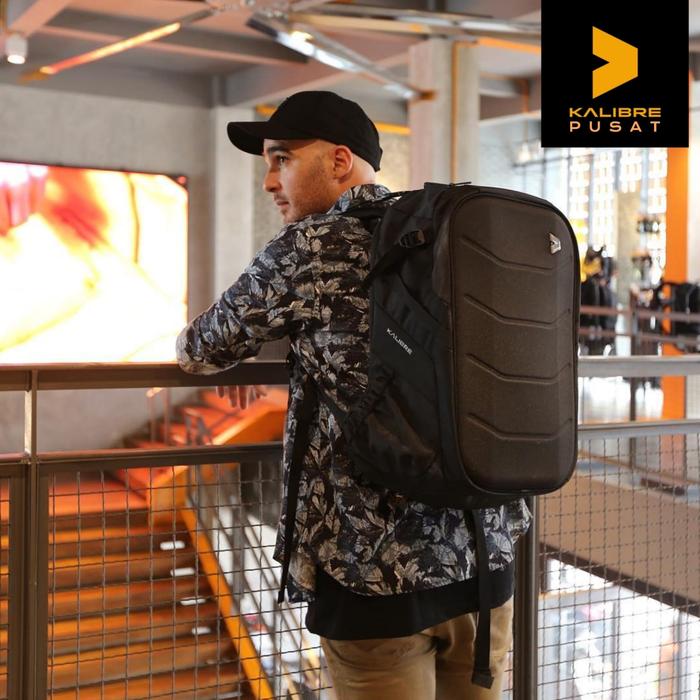 Gambar TAS RANSEL LAPTOP BACKPACK KALIBRE PREDATOR ECHO ORIGINAL TAS KERJA - Hitam dari KALIBRE PUSAT.ID undefined Tokopedia