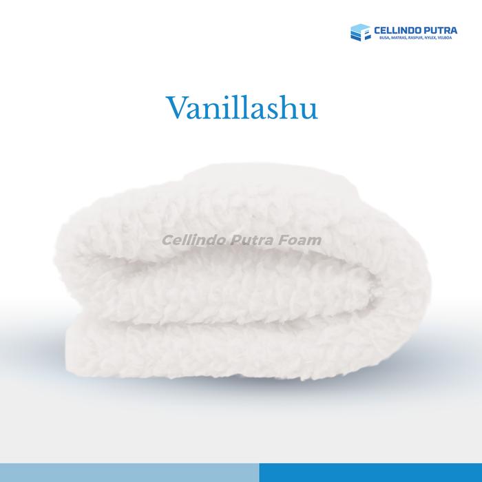 Gambar Cellindo Kain Sherpa Bulu Domba 2 Sisi (ECERAN) Bahan Selimut, Jaket - Vanilla Shu, 50x150cm(0,55y) dari Cellindo Putra Foam undefined Tokopedia