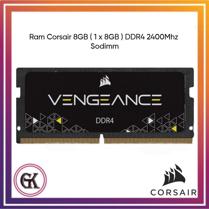 Jual Ram Corsair 8GB x 8GB DDR4 2400Mhz Sodimm Memory Memori