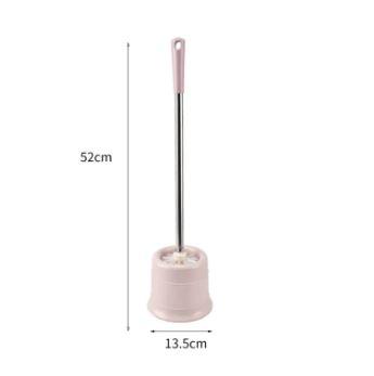 Gambar Sikat WC Silikon Pembersi Toilet - WADAH PINK dari LIVESHOP110 undefined Tokopedia