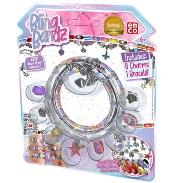 Gambar Mainan Anak Emco Bling Bandz Metal Charms & Bracelet Gelang Anak dari Mishana Shop undefined Tokopedia