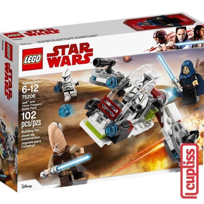 Gambar LEGO Star Wars 75206 Jedi and Clone Troopers Battle Pack dari melya official undefined Tokopedia