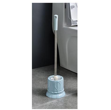Gambar Sikat WC Silikon Pembersi Toilet - MOTIF BIRU dari LIVESHOP110 undefined Tokopedia