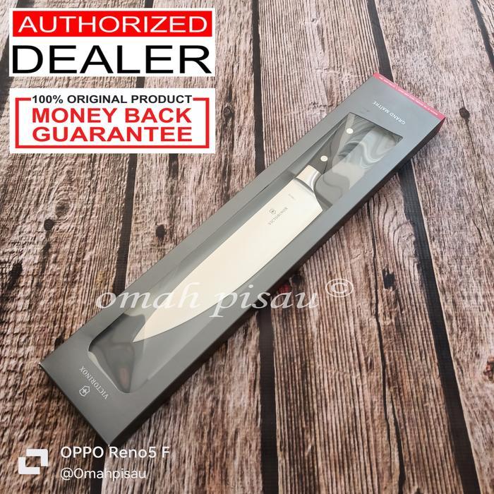 Gambar Forged Chef knife victorinox grand maitre 20 cm 7.7403.20G Pisau Berkelas original Swiss - 7.7403.22G dari Omah Pisau Jogja undefined Tokopedia