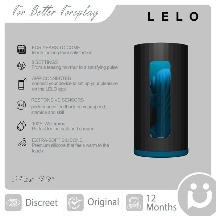 Gambar LELO F1s V3, Multi Sensor Male Pleasure Console (Stimulasi untuk Pria dengan Getaran) - Teal dari Positive Crave undefined Tokopedia