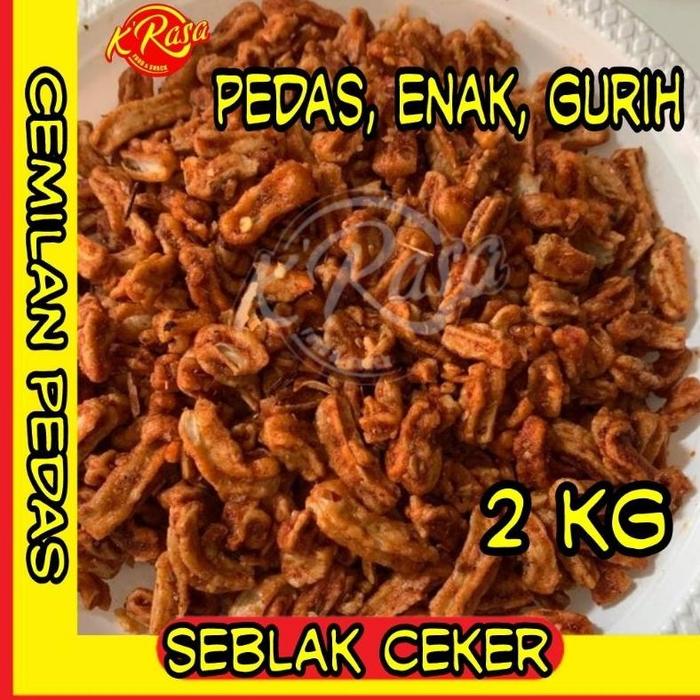 Gambar cemilan seblak ceker 2 kg enak pedas gurih khas ciamis jawa barat dari Toserba Rice undefined Tokopedia