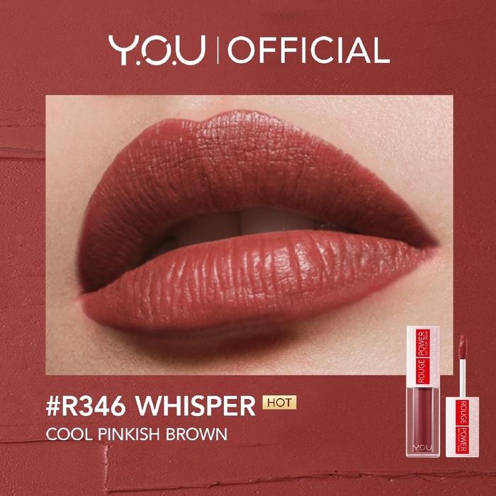 Gambar TERKINI RACOON BEAUTY - YOU ROUGE POWER MATTE LIP CREAM LIPSTIK | - R346-Whispe dari Gabriel Sanchez Trendy undefined Tokopedia