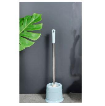 Gambar Sikat WC Silikon Pembersi Toilet - WADAH BIRU dari LIVESHOP110 undefined Tokopedia