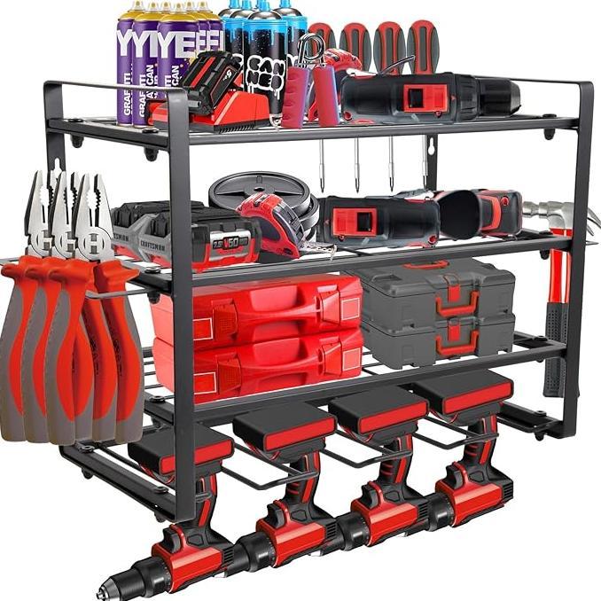 Gambar Diskon Power Tool OrganizerHeavyDuty 4 Drill Power Tool Storage 4 dari Tempo Malls undefined Tokopedia