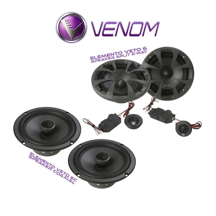 Gambar Paket Audio Mobil Full Set Sound System VENOM ELEMENTO VETO SERIES - Speaker  dari Audio Perdana undefined Tokopedia