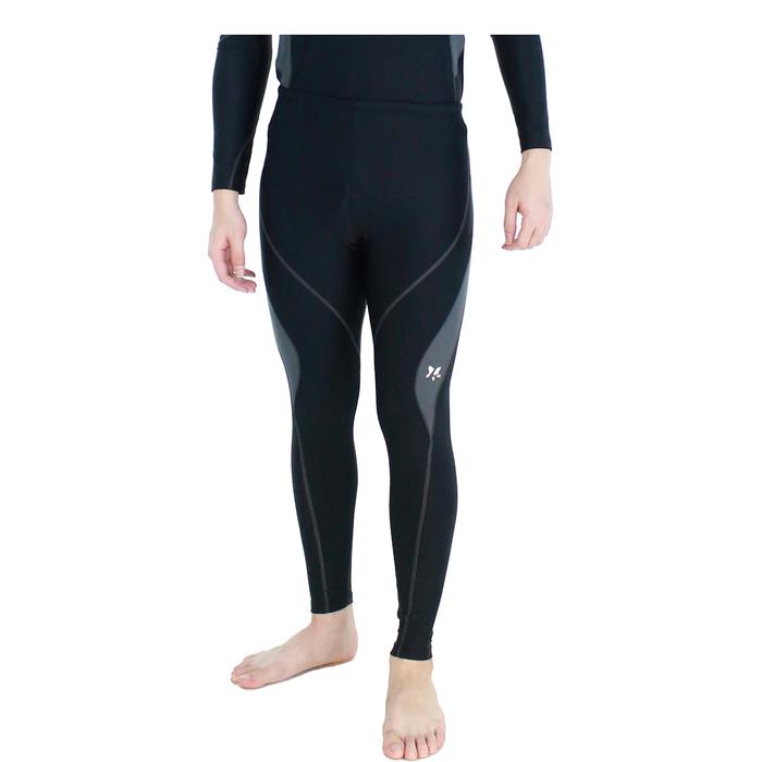 Gambar Lasona Men Swimwear Celana Renang Pria CRF-914-L4 - Black DGrey, M dari LasonaIndonesia undefined Tokopedia