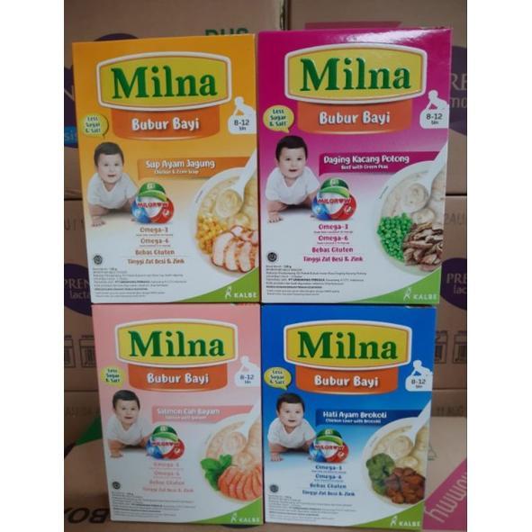 Gambar READY STOCK MILNA BUBUR REGULER 8+ - Sup jagung ayam dari Hanimarket undefined Tokopedia