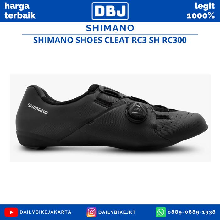 Jual SEPATU SEPEDA SHIMANO RC3 SH RC300 ROADBIKE SHOES CLEAT