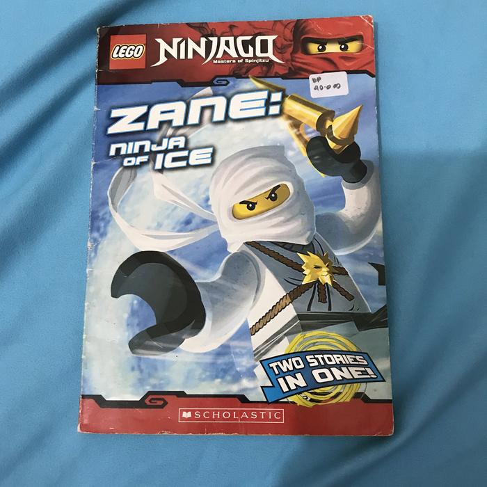 Gambar Preloved buku novel Lego Ninjago 2 stories in1 Zane ninja ice dari Sanerdy-PreLoved undefined Tokopedia