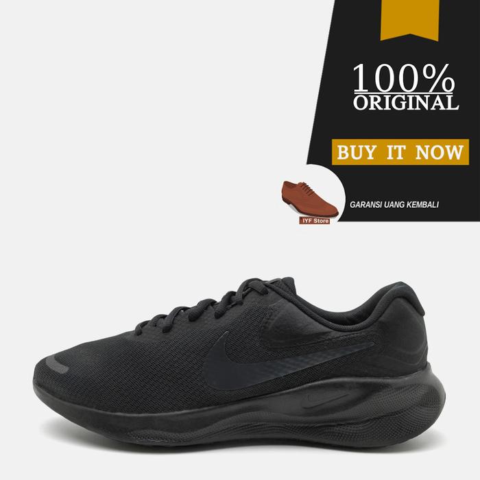 FB8501-001 Sepatu Running Original Sepatu Nike Revolution  Black/Off-Noir